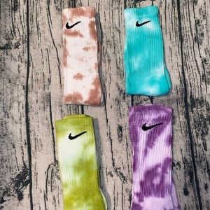 Tie dye socks